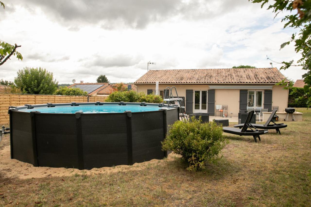 Plain Pied Climatise Piscine Idealement Situe Boulazac Isle Manoire Exterior foto